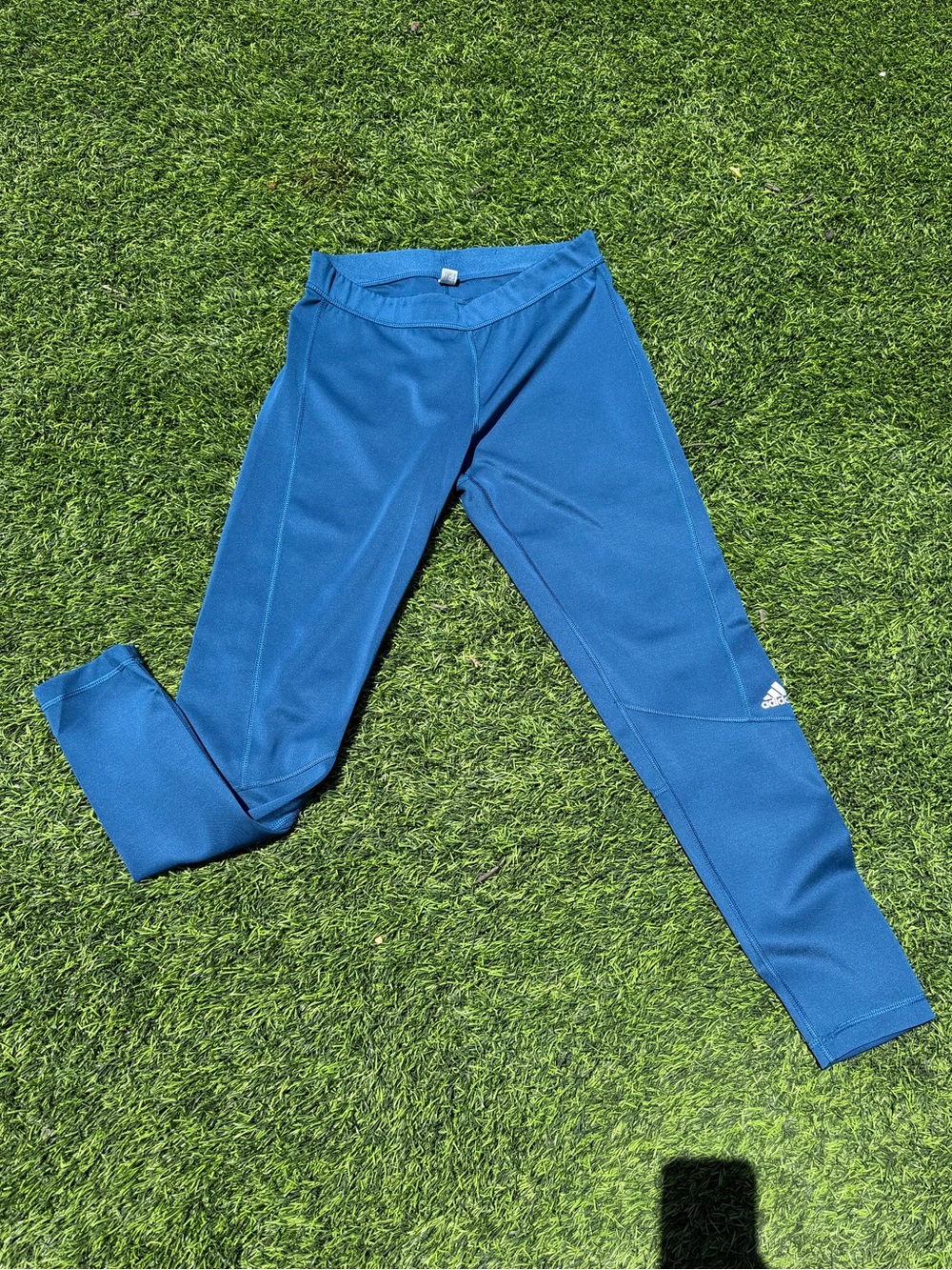 adidas Royal Blue Women's Athletic Leggings
